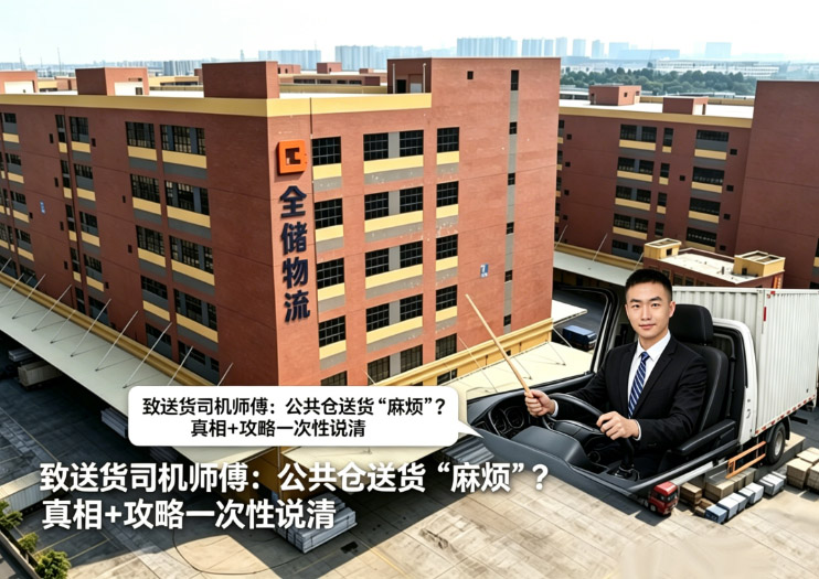 致送货司机师傅：公共仓送货“麻烦”？真相+攻略一次性说清