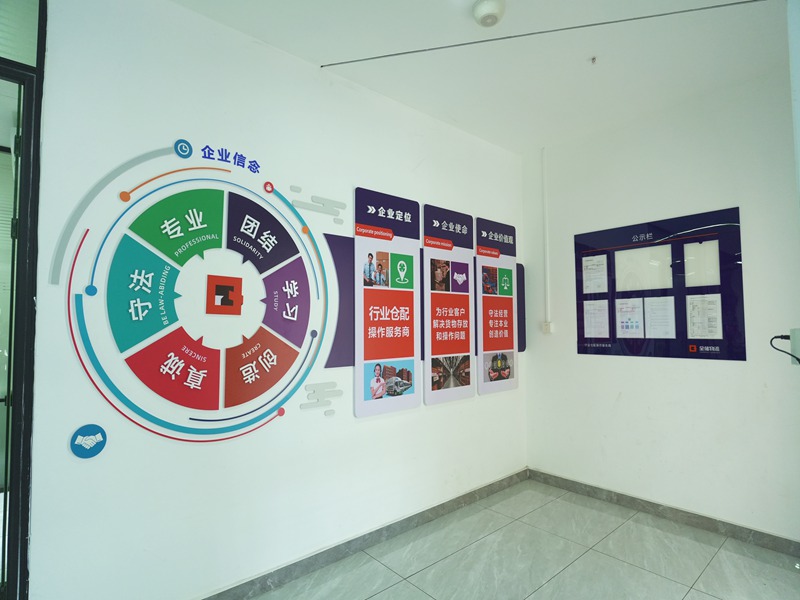 全储物流企业文化墙